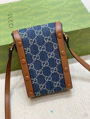Gucci Bags 1:1 625615 11.5X17X4cm DF 3colour