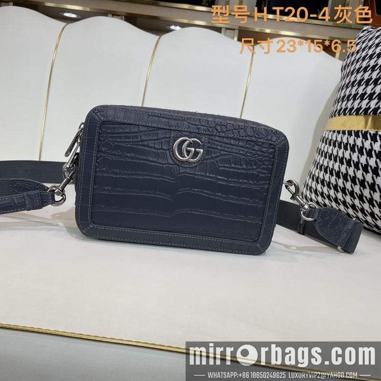 Gucci Bags 1:1 HT20-4 23X15X6.5cm WP 2colour