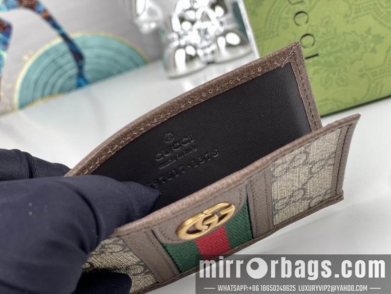 Gucci Bags 1:1 GG Supreme Canvas 597617 4.3x2.8cm zy