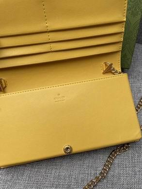 Gucci Bags 1:1 WL676155黄 19X10X4