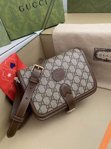 Gucci Bags 1:1 Gucci 671620杏棕 20x17x8cm ww