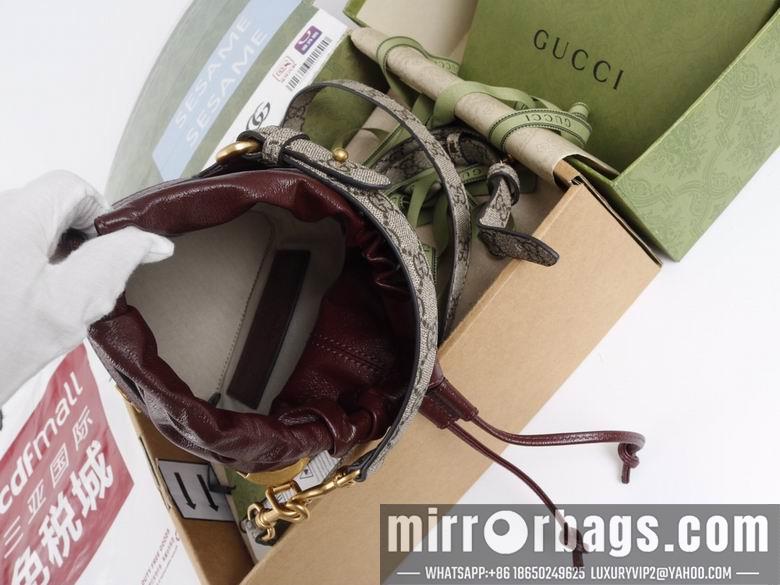 Gucci Bags 1:1 752583 18X16X5cm YG 2colour-1