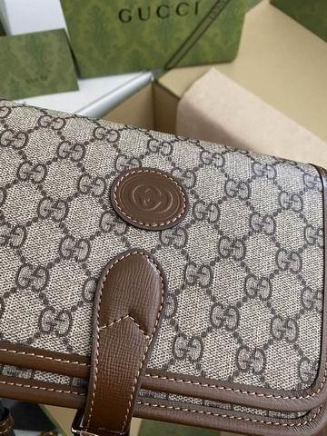 Gucci Bags 1:1 Gucci 671620杏棕 20x17x8cm ww