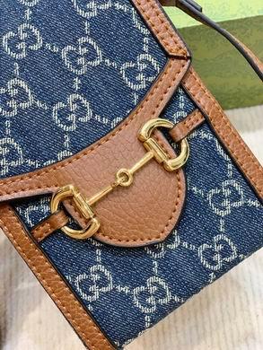 Gucci Bags 1:1 625615 11.5X17X4cm DF 3colour