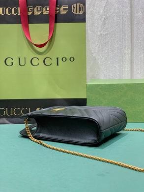 Gucci Bags 1:1 699756 14X23X4.5cm DF 4colour