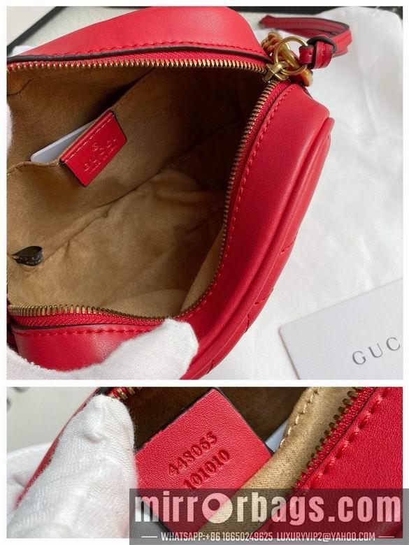 Gucci Bags 1:1 448065 18X12X6cm DF 4colour
