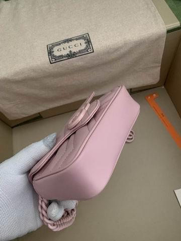 Gucci Bags 1:1 Gucci Marmont 699757 16.5x10.2x5.1cm ww4色