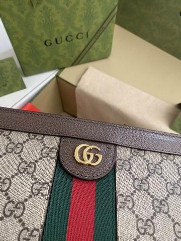 Gucci Bags 1:1 Gucci 503877啡pvc 26x17x8cm ww