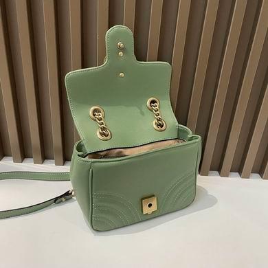 Gucci Bags 1:1 GG Marmont 739682580 18x13.5x8cm zy