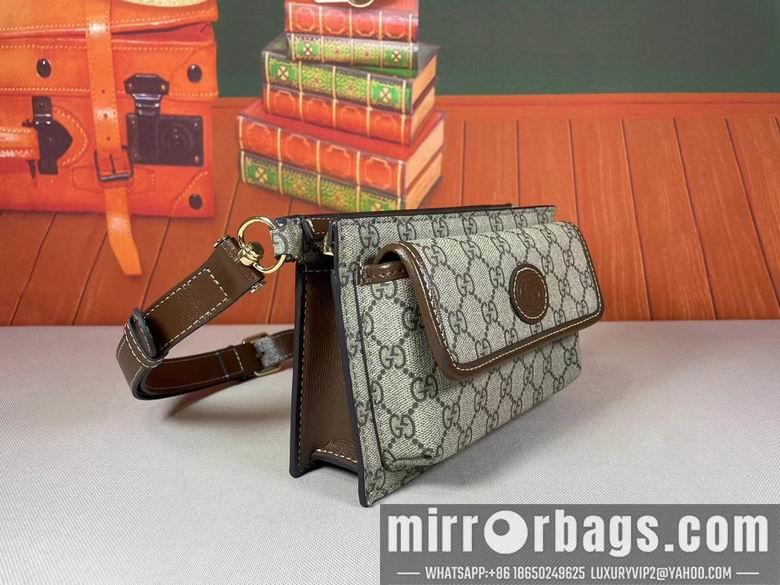 Gucci Bags 1:1 746300 18X13X5cm DF 2colour