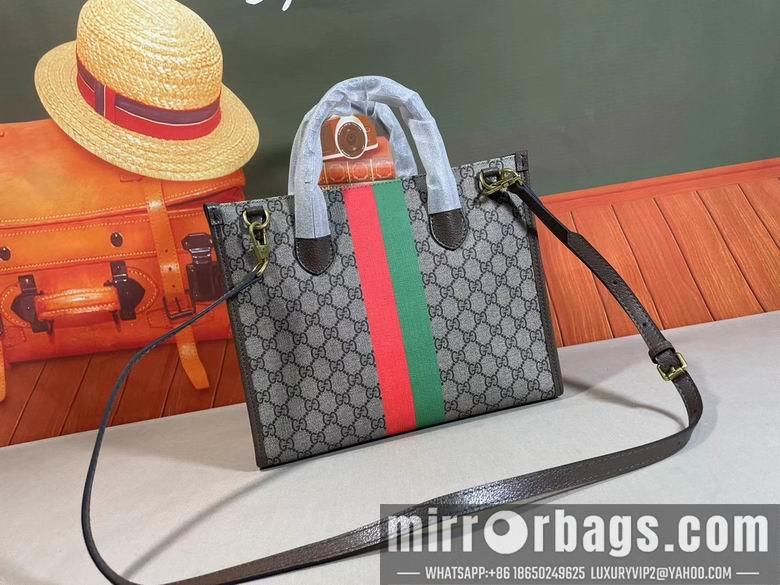 Gucci Bags 1:1 WD659983啡丝印 31X26.5X14