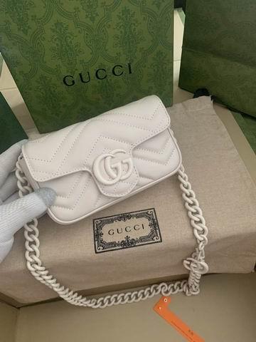 Gucci Bags 1:1 Gucci Marmont 699757 16.5x10.2x5.1cm ww4色