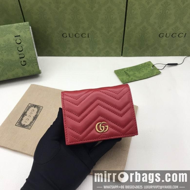 Gucci Bags 1:1 466492 11X9X3cm YG 3colour
