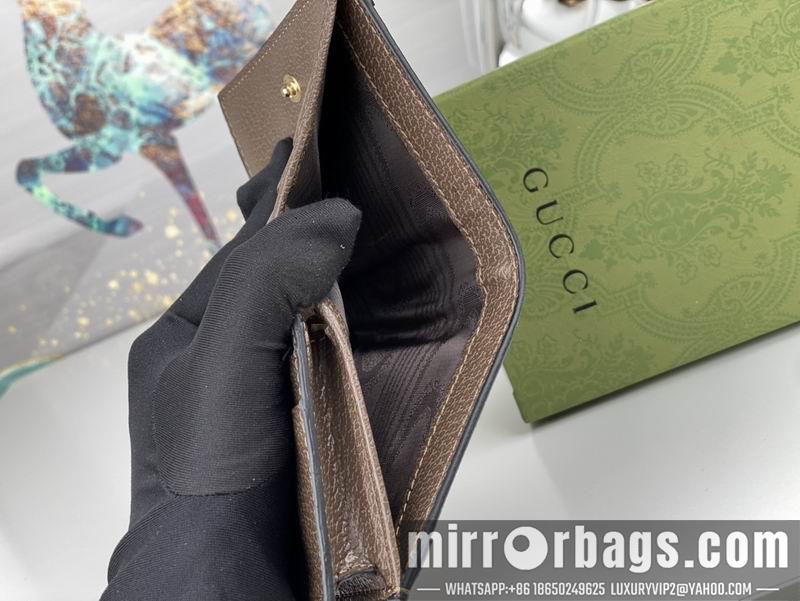 Gucci Bags 1:1 GG leather 523155 11x8.5x2.5cm zy