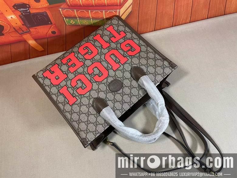 Gucci Bags 1:1 WD659983啡丝印 31X26.5X14