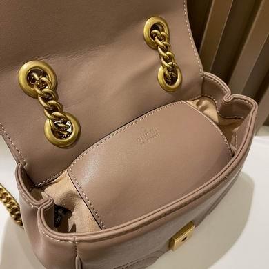 Gucci Bags 1:1 GG Marmont 739682580 18x13.5x8cm zy