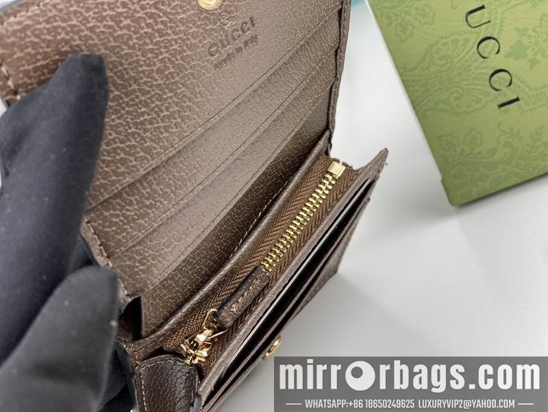 Gucci Bags 1:1 GG leather 523155 11x8.5x2.5cm zy