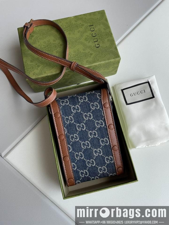 Gucci Bags 1:1 625615 17x11x4cm df01