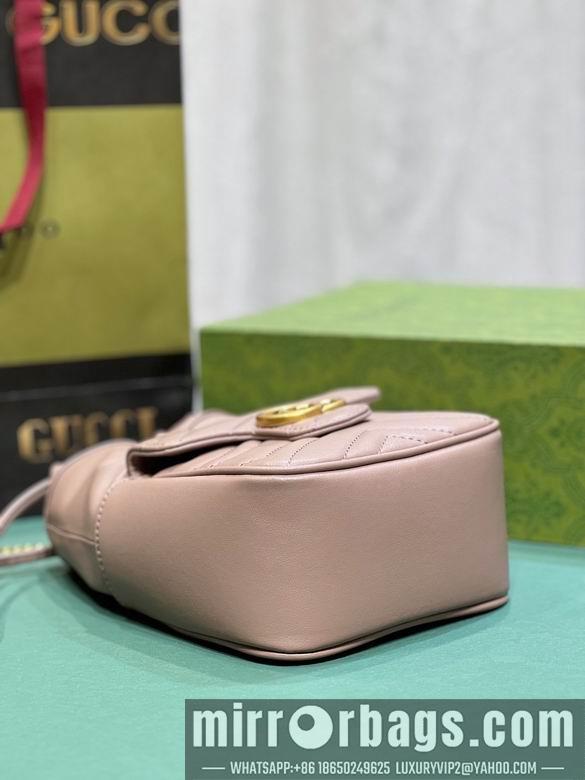 Gucci Bags 1:1 746433 14.5X20X7.5cm DF 4colour