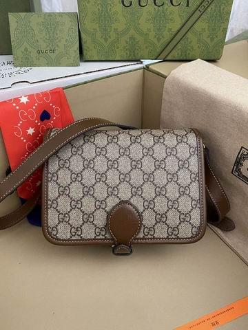 Gucci Bags 1:1 Gucci 671620杏棕 20x17x8cm ww