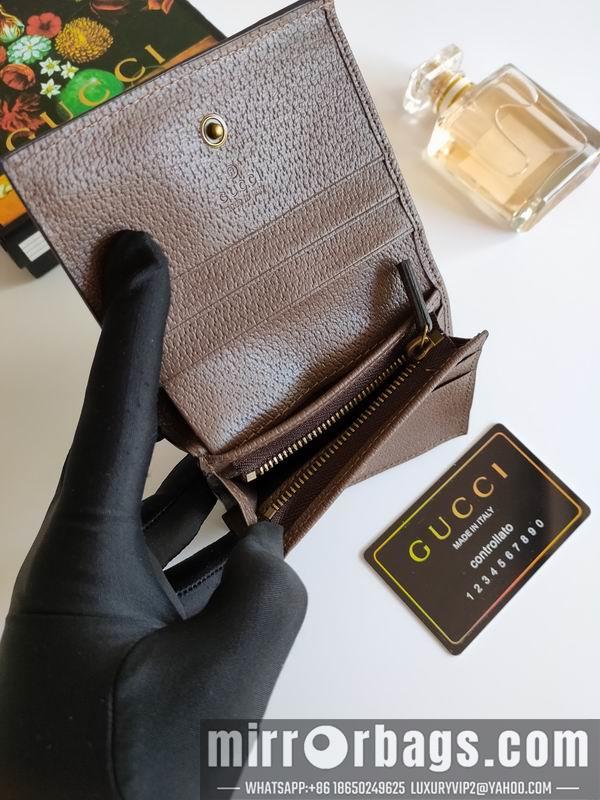 Gucci Bags 1:1 GG leather 523155 11x8.5x2.5cm zy
