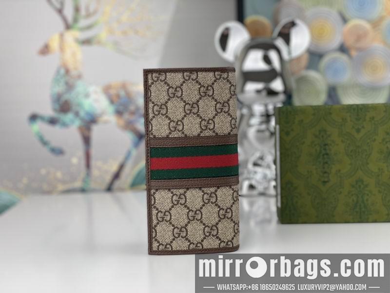 Gucci Bags 1:1 GG 672987咖色 9x17.5cm zy