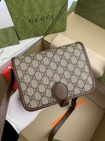 Gucci Bags 1:1 Gucci 671620杏棕 20x17x8cm ww