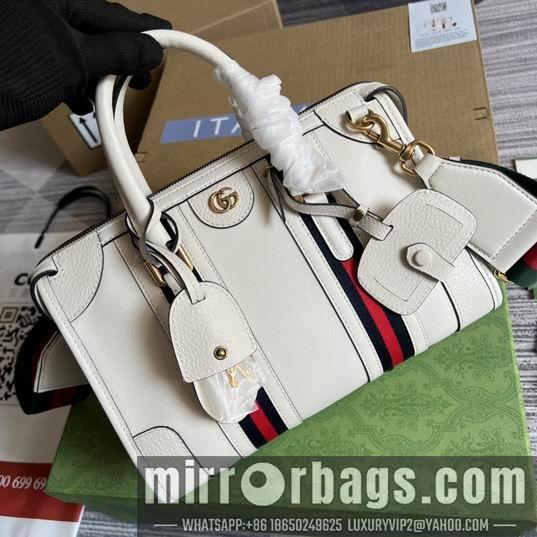 Gucci Bags 1:1 Gucci 715772白皮27x18x14cm CN