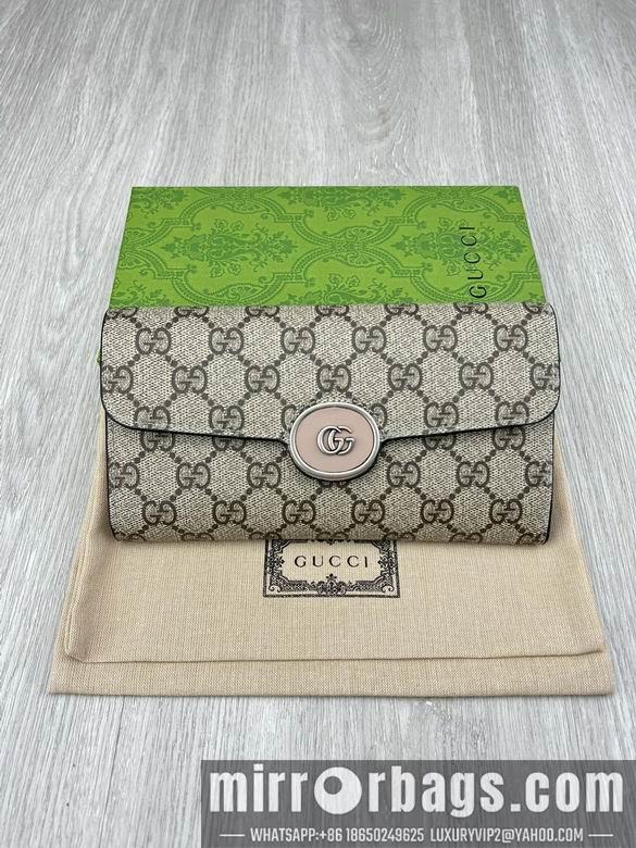 Gucci Bags 1:1 762167 10X19X3.5cm YG 2colour