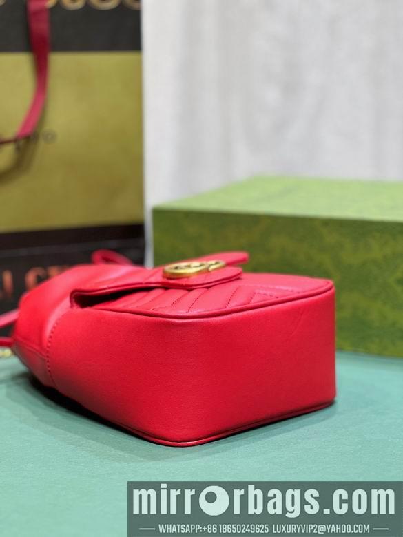 Gucci Bags 1:1 746433 14.5X20X7.5cm DF 4colour