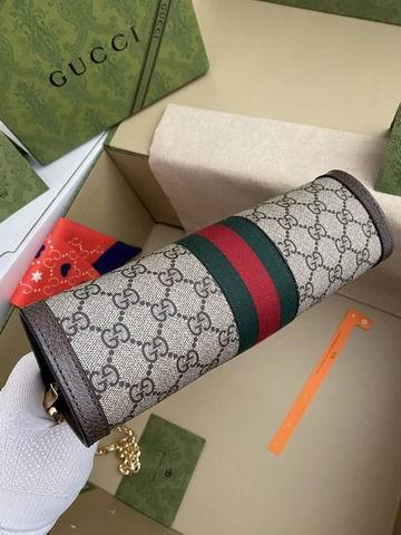 Gucci Bags 1:1 Gucci 503877啡pvc 26x17x8cm ww