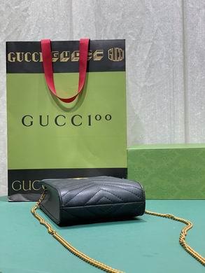 Gucci Bags 1:1 699756 14X23X4.5cm DF 4colour