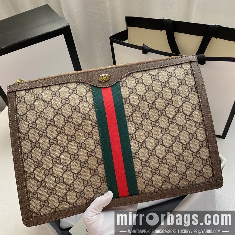 Gucci Bags 1:1 WD523359啡色 34X24X5