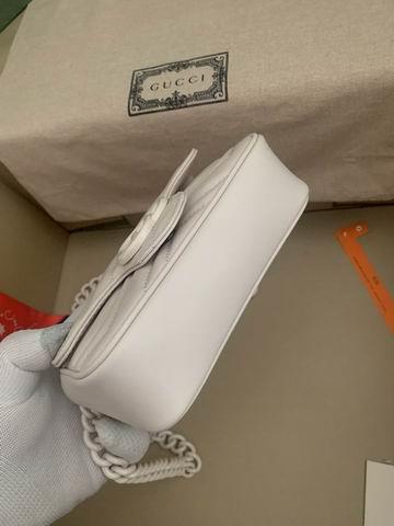 Gucci Bags 1:1 Gucci Marmont 699757 16.5x10.2x5.1cm ww4色