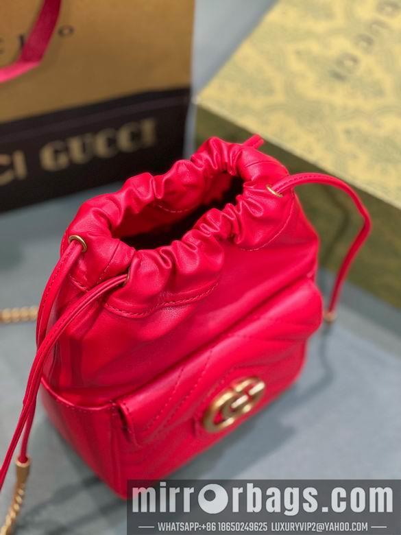 Gucci Bags 1:1 746433 14.5X20X7.5cm DF 4colour