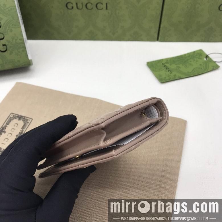 Gucci Bags 1:1 466492 11X9X3cm YG 3colour
