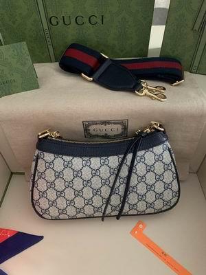 Gucci Bags 1:1 GG 735132啡色 25x15.5x6cm ww