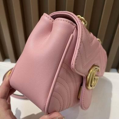 Gucci Bags 1:1 GG Marmont 739682580 18x13.5x8cm zy