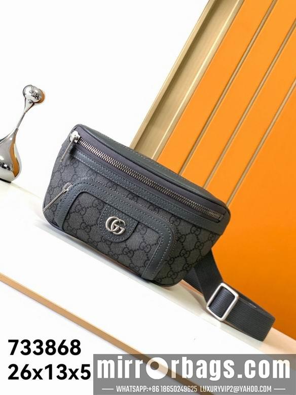Gucci Bags 1:1 733868 26X13X5cm WP 2colour