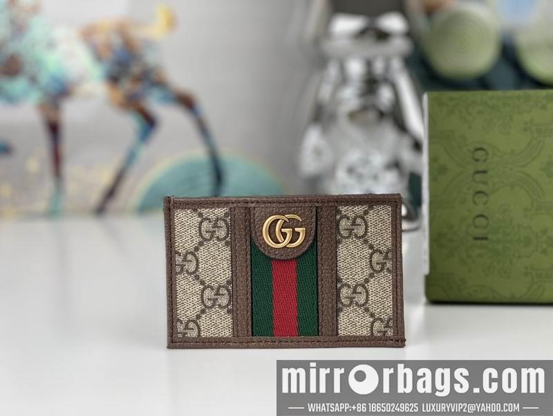 Gucci Bags 1:1 GG Supreme Canvas 597617 4.3x2.8cm zy