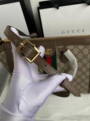 Gucci Bags 1:1 WD524537啡色 33X24.5X17.5