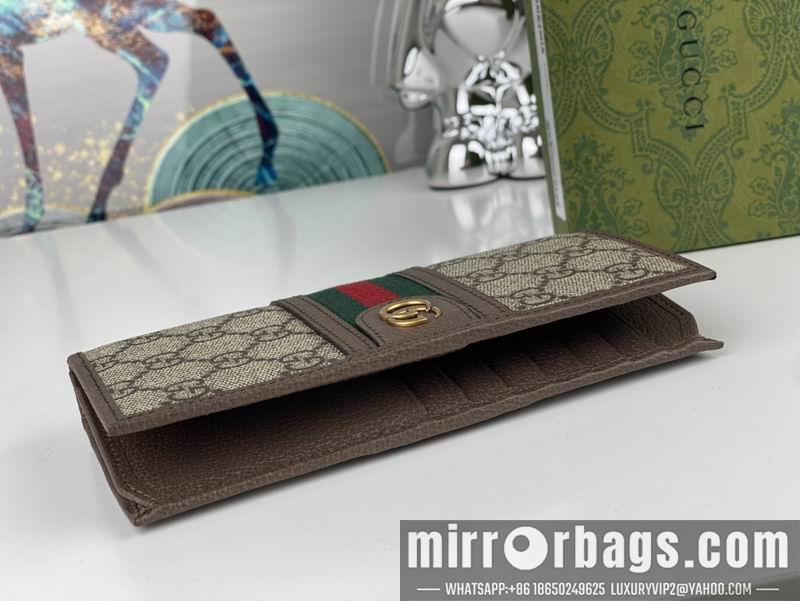 Gucci Bags 1:1 GG 672987咖色 9x17.5cm zy
