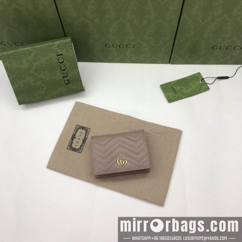Gucci Bags 1:1 466492 11X9X3cm YG 3colour