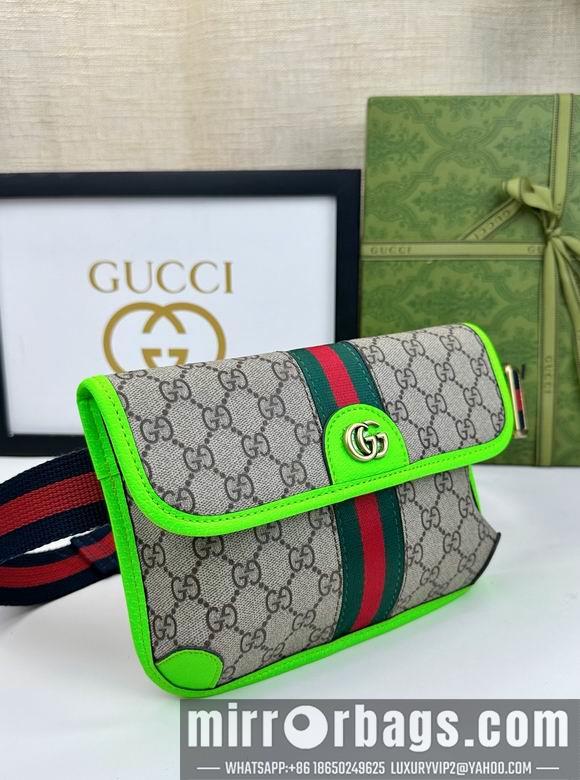 Gucci Bags 1:1 752597 23.9X17X3.6cm DF 2colour