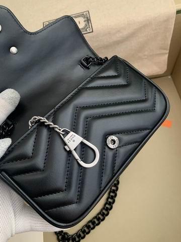 Gucci Bags 1:1 Gucci Marmont 699757 16.5x10.2x5.1cm ww4色