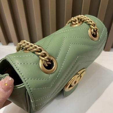 Gucci Bags 1:1 GG Marmont 739682580 18x13.5x8cm zy