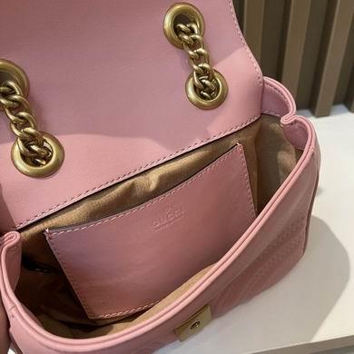 Gucci Bags 1:1 GG Marmont 739682580 18x13.5x8cm zy