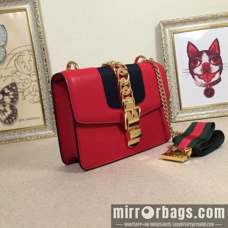 Gucci Bags 1:1 431666 18.5X15X7.5cm DF 2colour