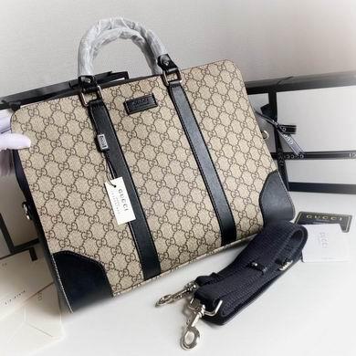 Gucci Bags 1:1 WD474135啡胶 36X28X7