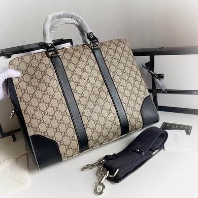 Gucci Bags 1:1 WD474135啡胶 36X28X7